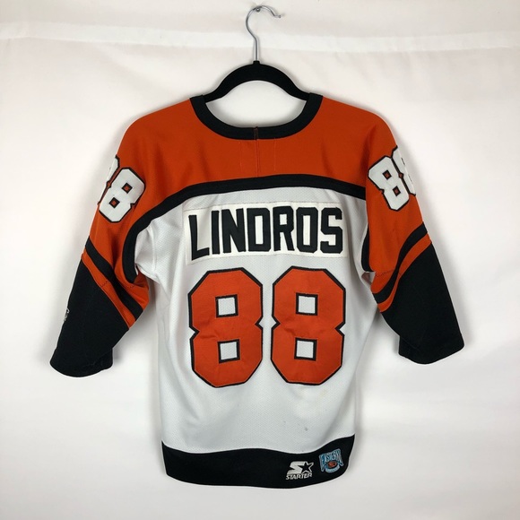 Vintage Starter Lindros Jersey Philadelphia Flyers - Picture 4 of 8